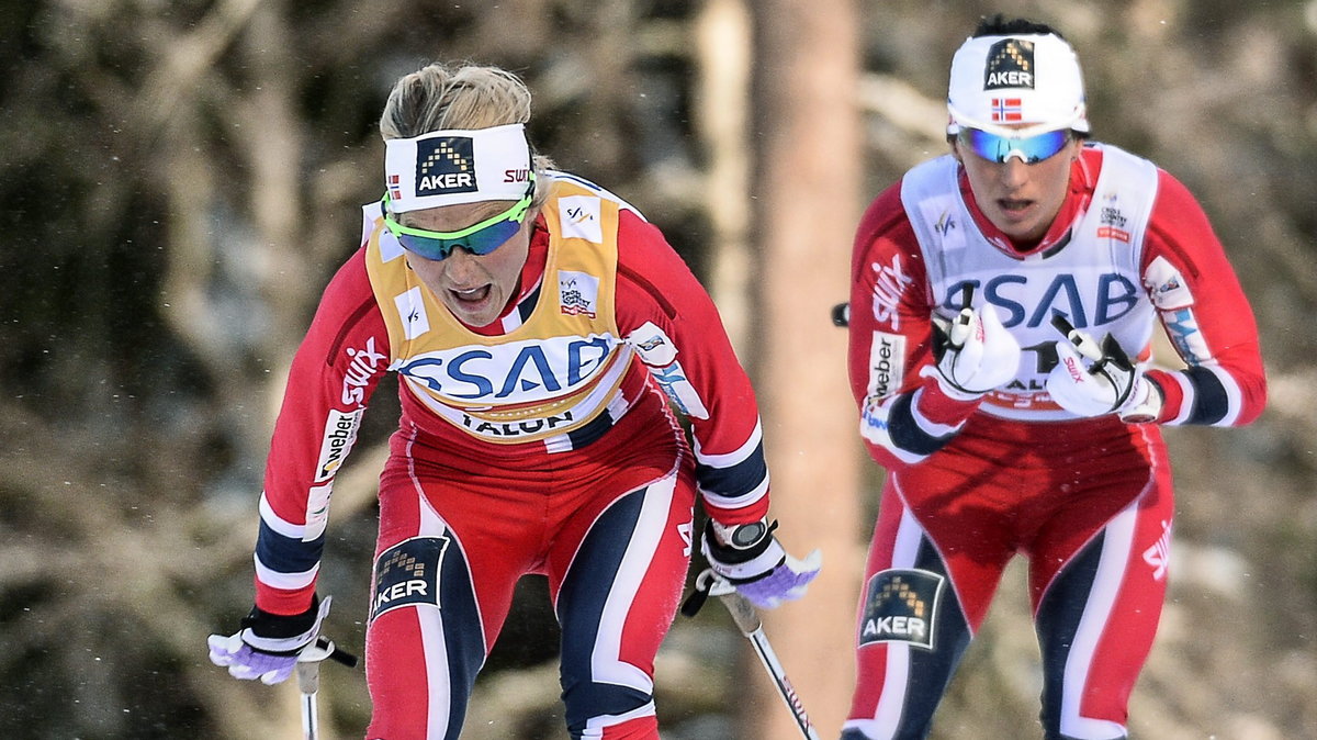 Therese Johaug i Marit Bjoergen