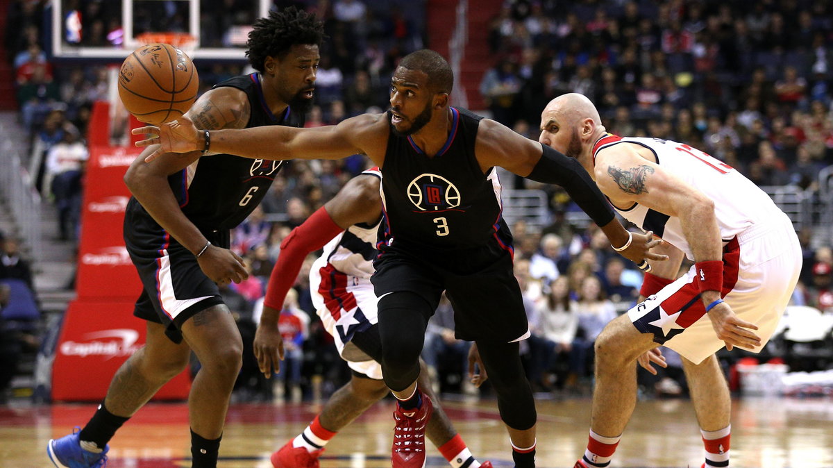 Washington Wizards w poniedziałkowym meczu NBA przegrali u siebie z Los Angeles Clippers 91:108.