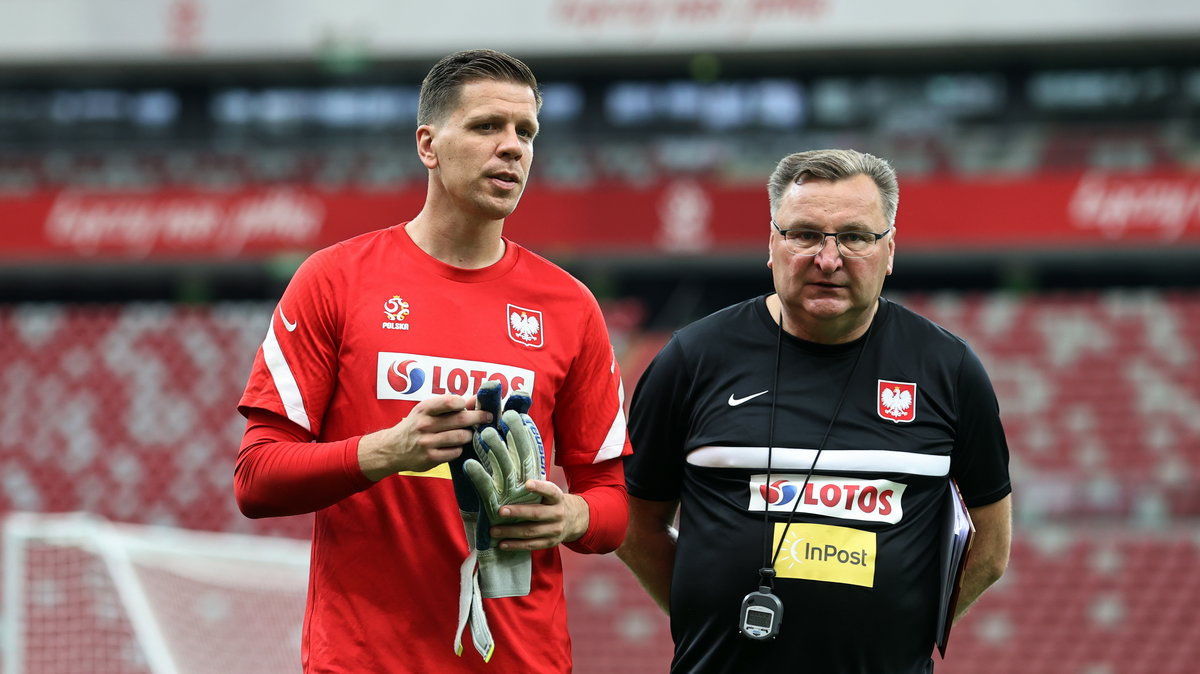 Wojciech Szczęsny i Czesław Michniewicz