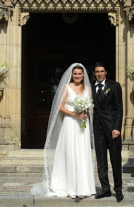 Gianluigi Buffon i Alena Seredova