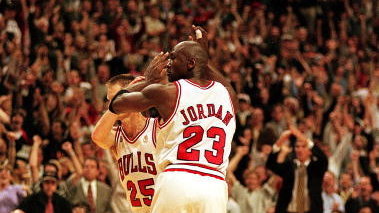 Steve Kerr i Michael Jordan