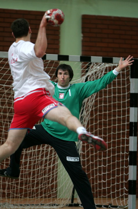 PIŁKA RĘCZNA TRENING REPREZENTACJI POLSKI