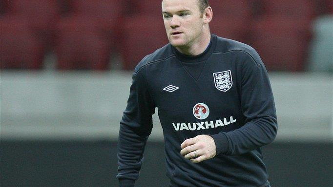 Polska - Anglia: trening Anglii Wayne Rooney