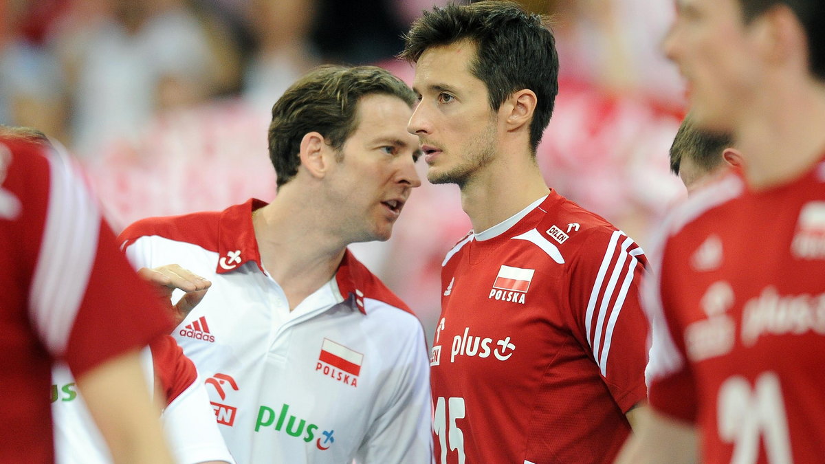 STEPHANE ANTIGA (TRENER, HEAD COACH) LUKASZ ZYGADLO 