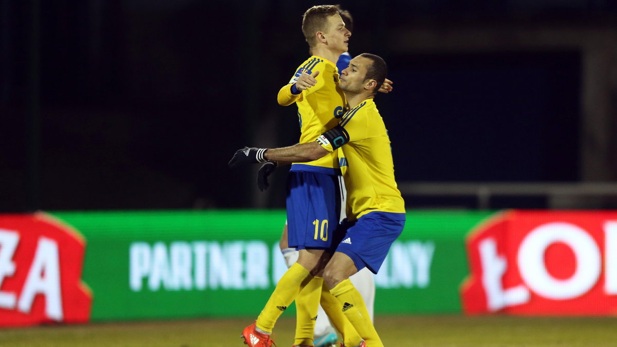 28.02.2017 WIGRY SUWALKI - ARKA GDYNIA PUCHAR POLSKI 1/2 FINALU PILKA NOZNA