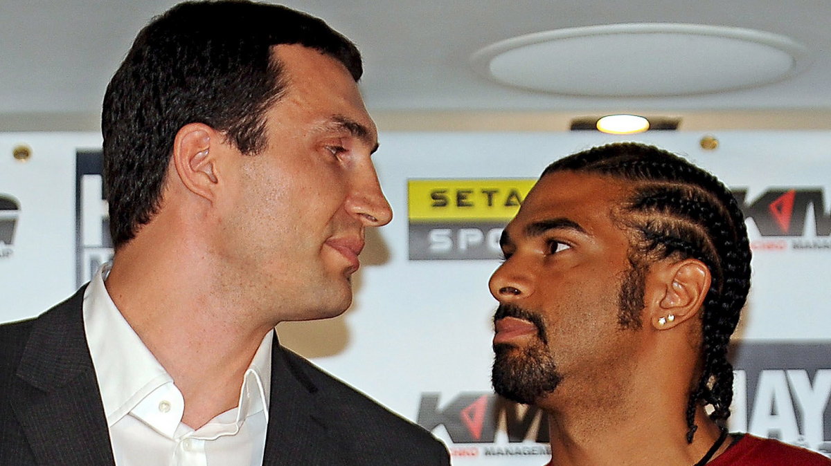 Władymir Kliczko i David Haye