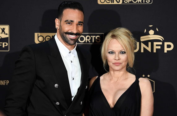 Pamela Anderson i Adil Rami