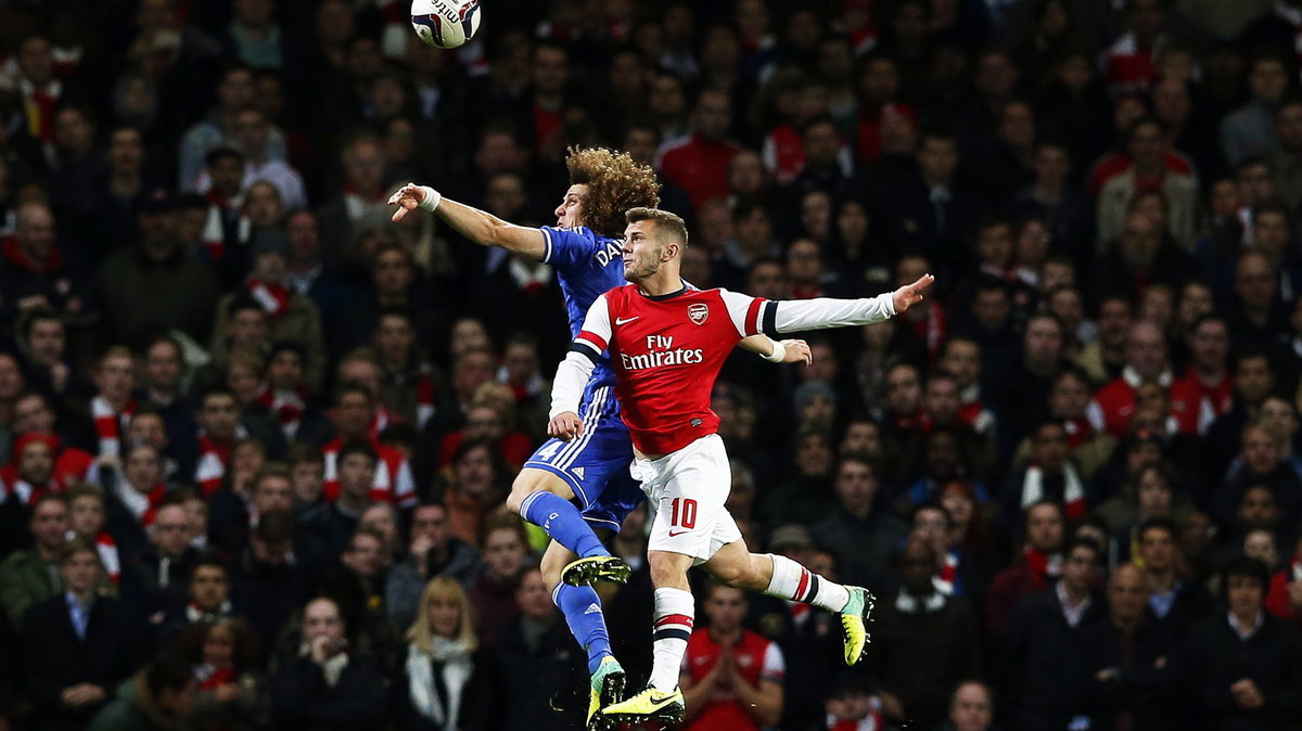 David Luiz i Jack Wilshere