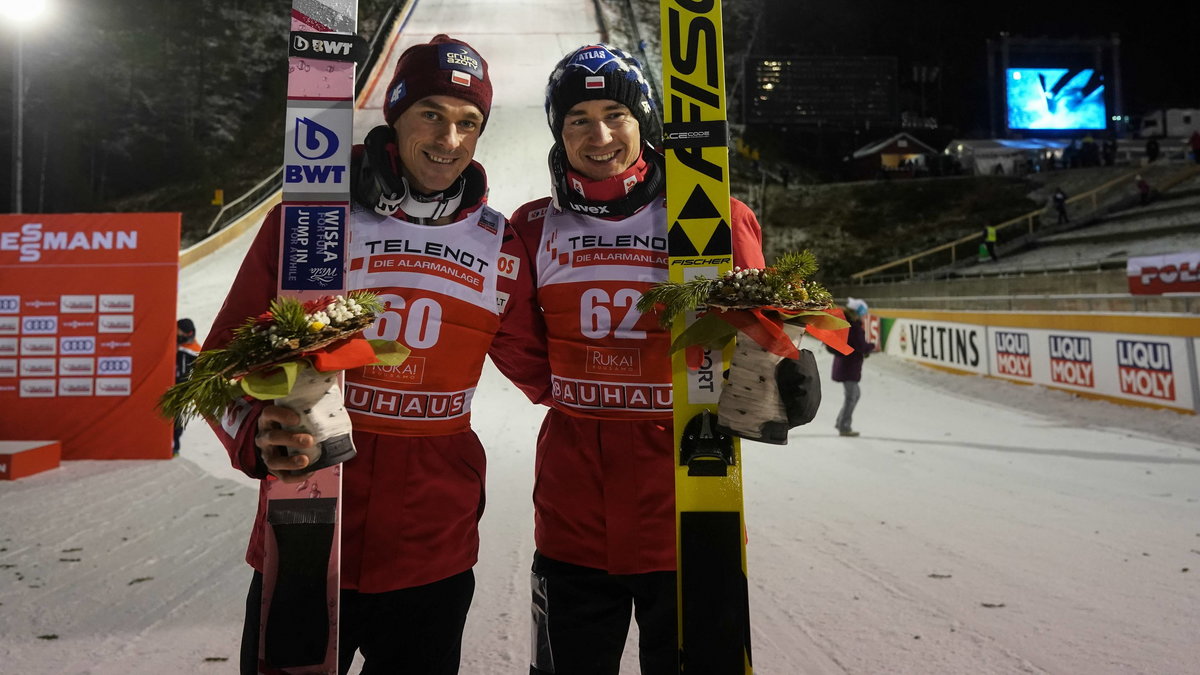 Piotr Żyła i Kamil Stoch