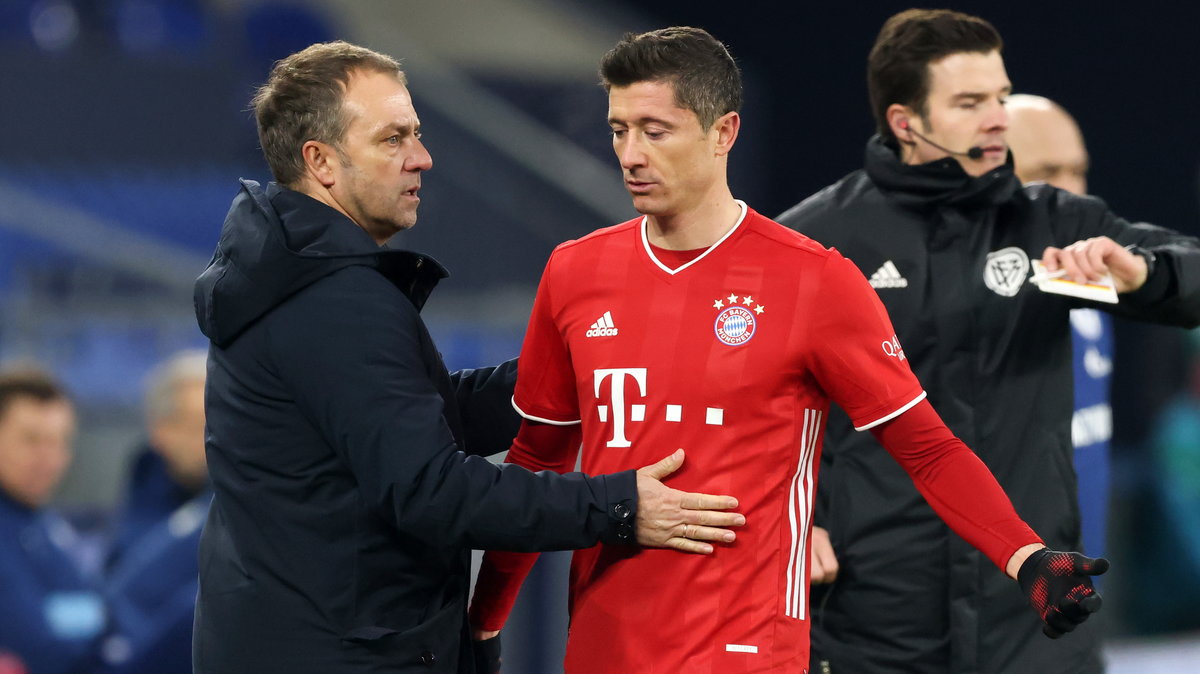 Hans-Dieter Flick i Robert Lewandowski