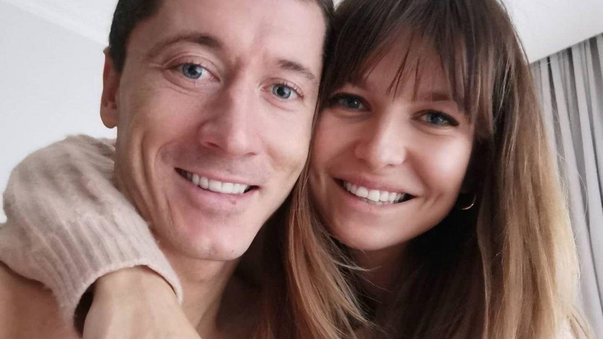 Robert Lewandowski i Anna Lewandowska