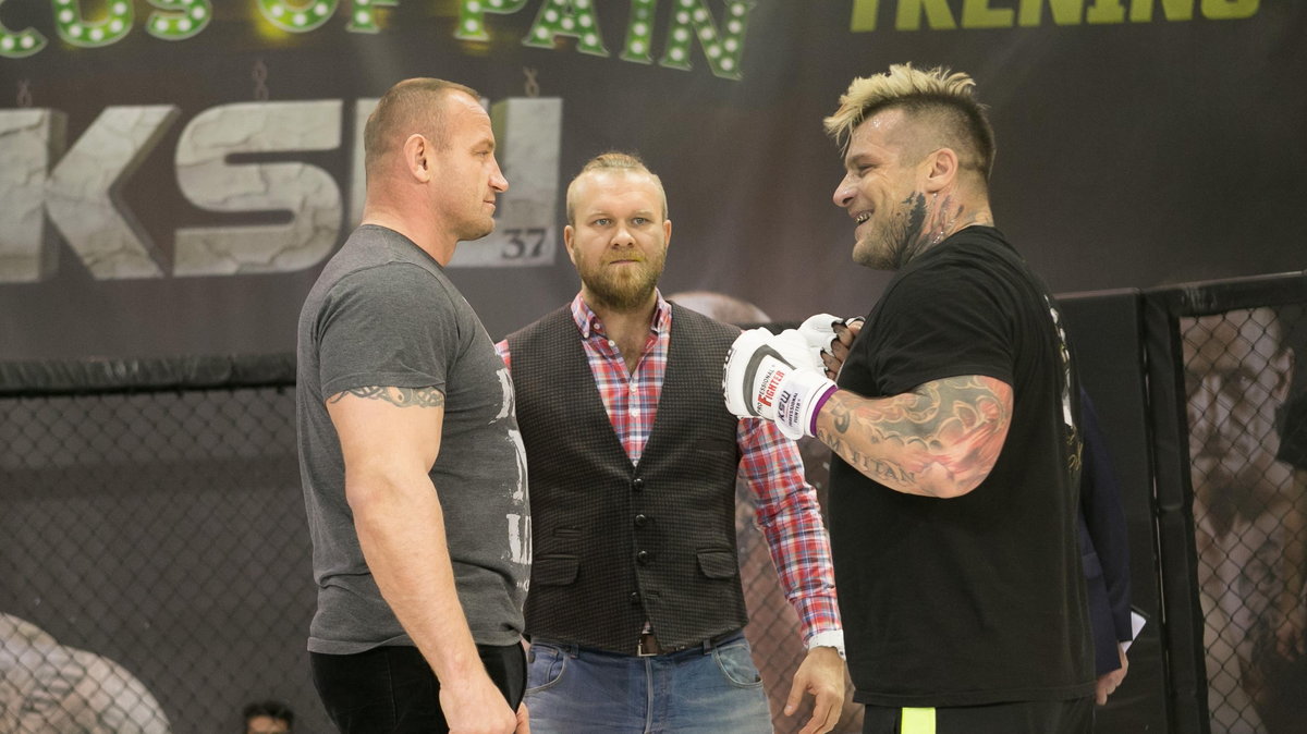 Oficjalny media trening przed KSW 37