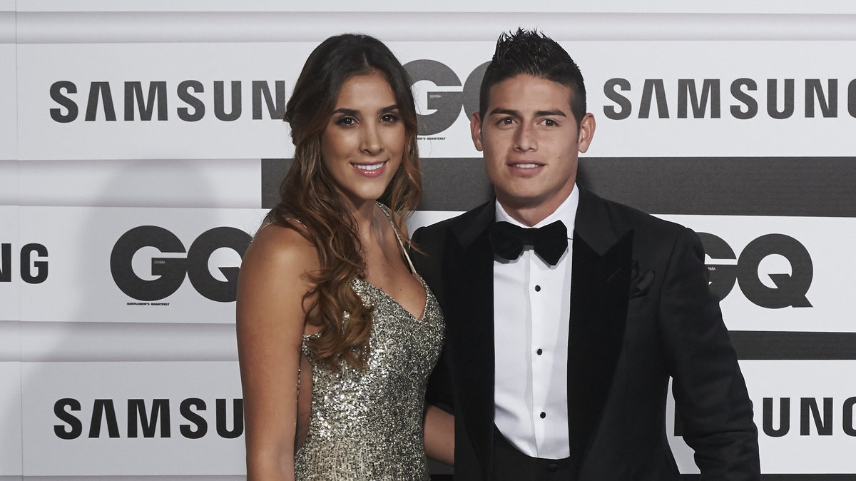 Daniela Ospina i James Rodriguez 