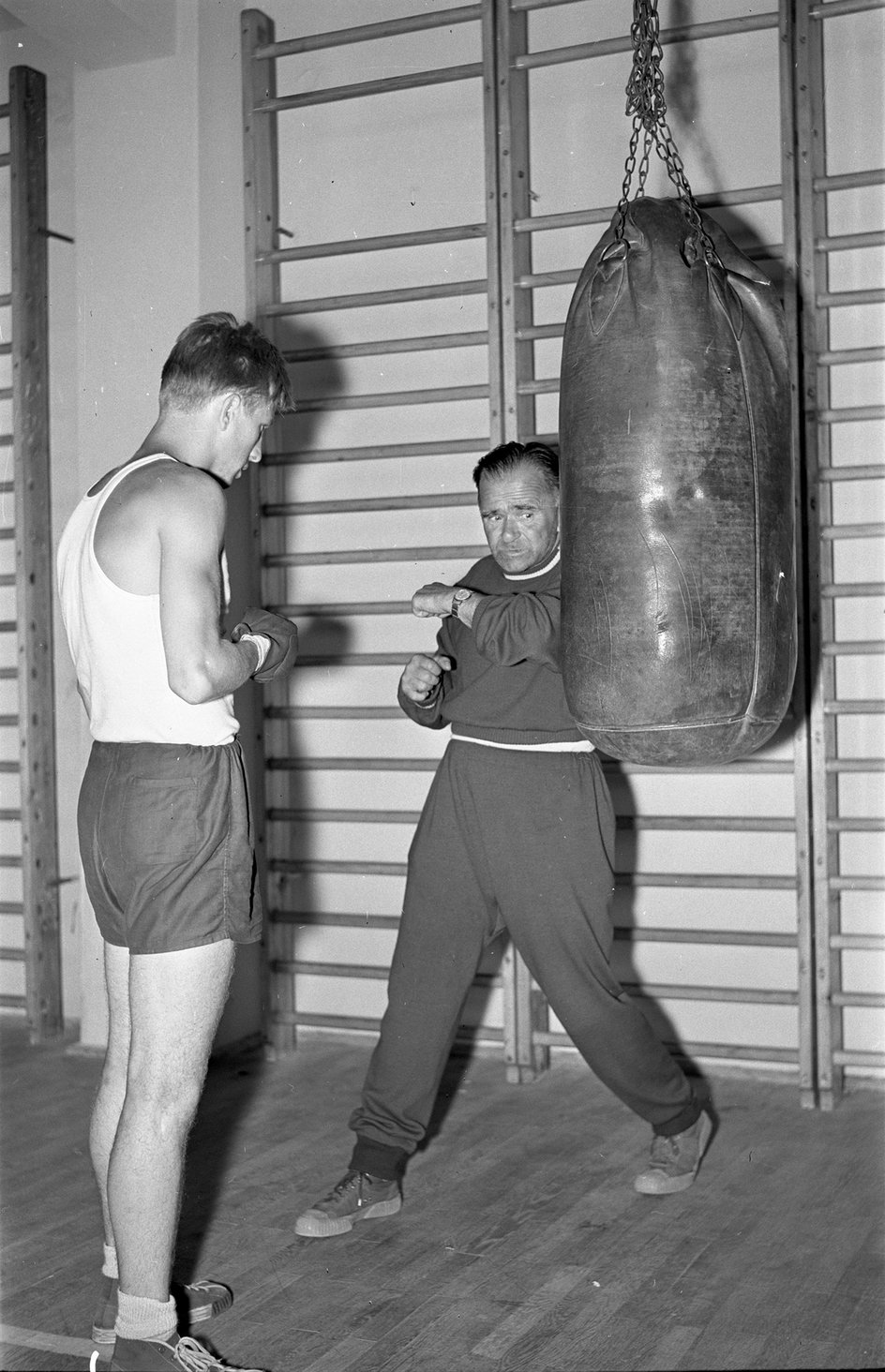 Feliks Stamm i Jerzy Adamski