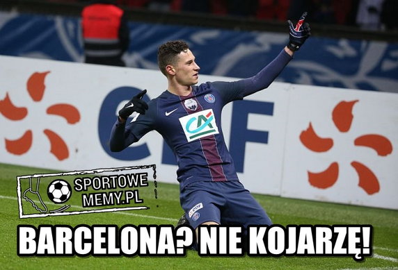 FC Barcelona przegrała z PSG 0:4. Memy po meczu Ligi Mistrzów