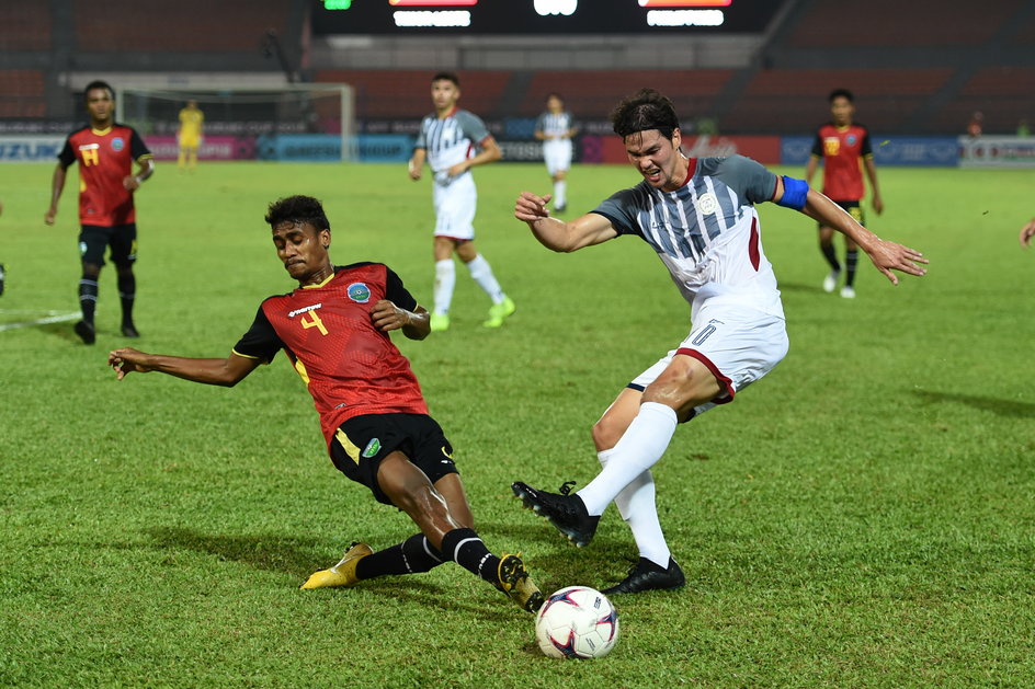 Phil Younghusband jest kapitanem i najlepszym strzelcem w historii reprezentacji Filipin