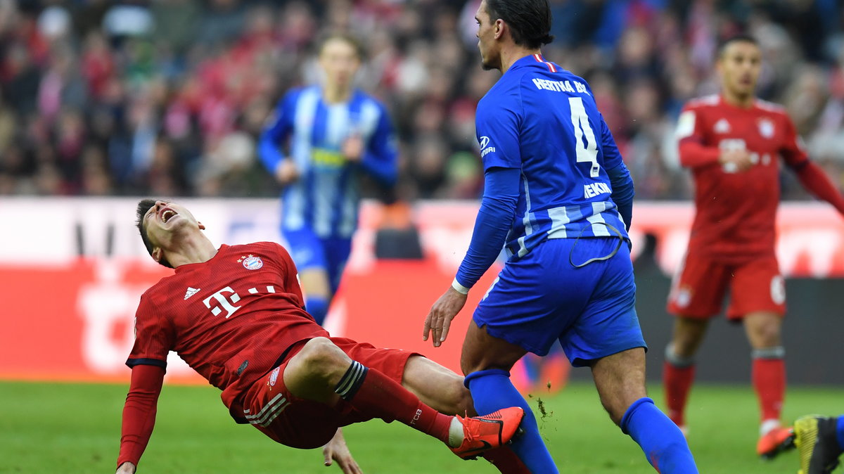 Robert Lewandowski i Karim Rekik