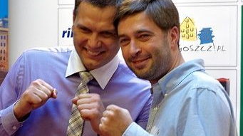 Andrzej Wasilewski (z prawej) i Sebastian Chmara