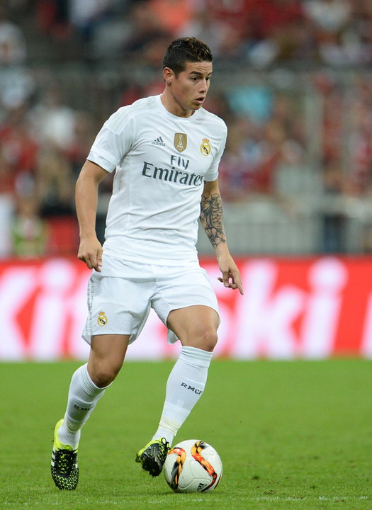 3. James Rodriguez 32A/12 goli (Real Madryt/reprezentacja Kolumbii)