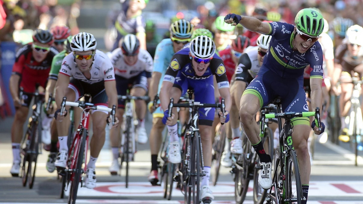 Jens Keukeleire wygrał sprint w Bilbao. Quintana pozostał liderem