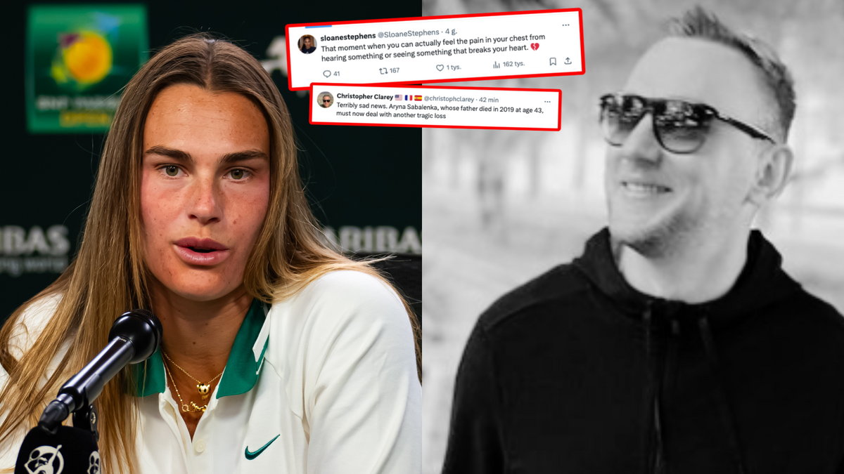 Aryna Sabalenka i Konstantin Kołcow