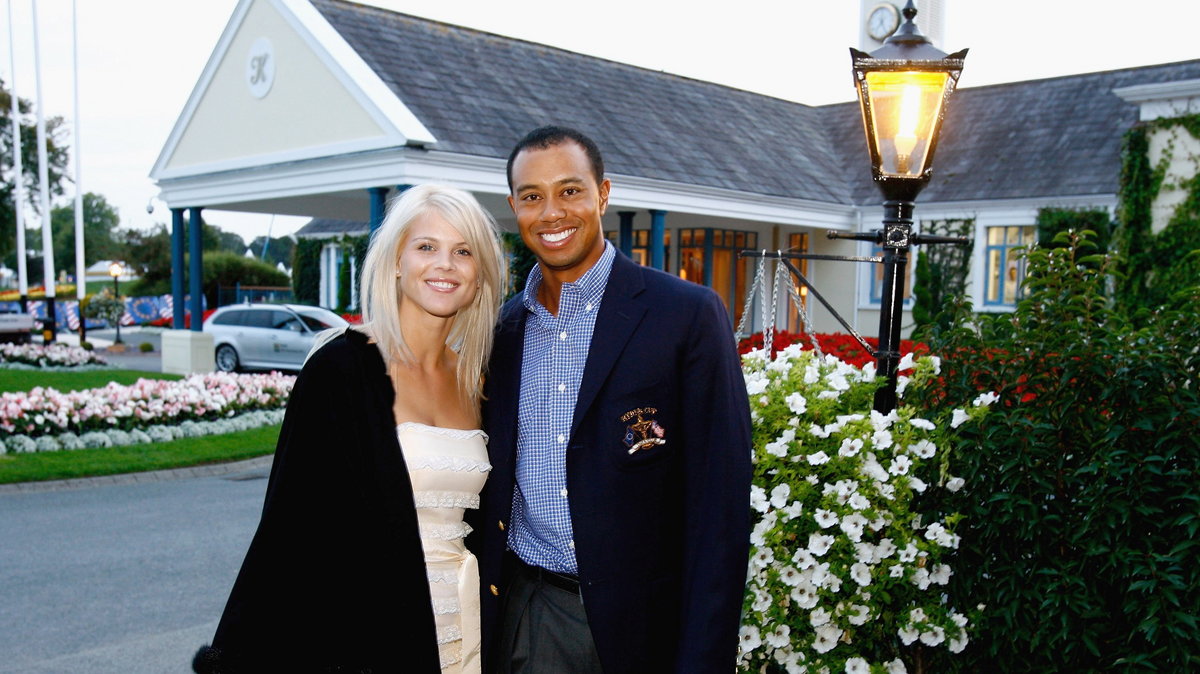 Tiger Woods i Elin Nordgren