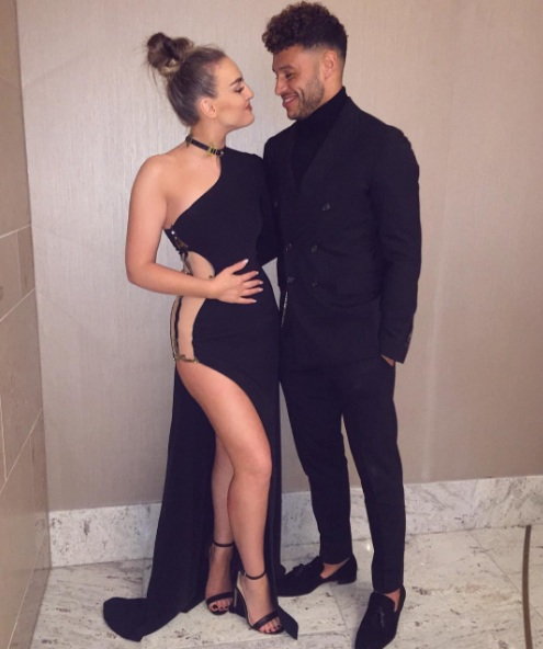 Perrie Edwards i Alex Oxlade-Chamberlain2