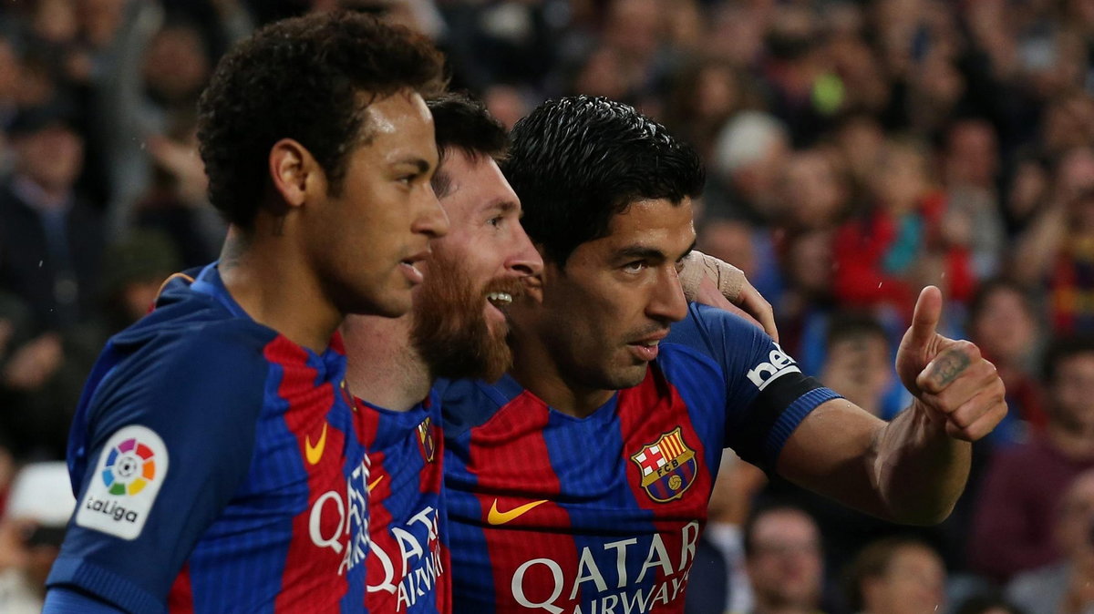 Neymar, Luis Suarez i Lionel Messi