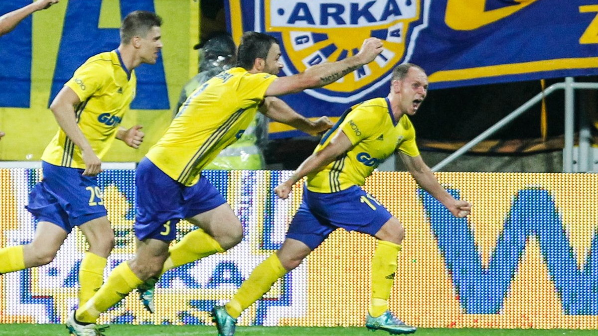 Pilka nozna. Liga Europy. Arka Gdynia - FC Midtjylland. 27.07.2017