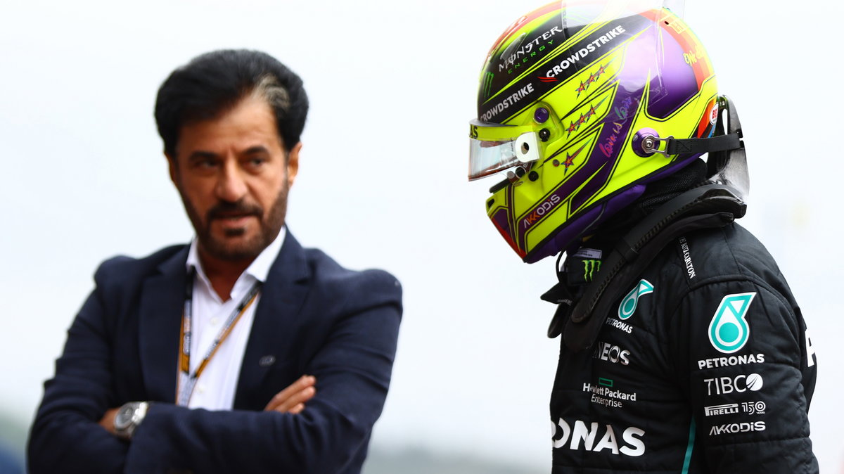 Mohammed Ben Sulayem i Lewis Hamilton