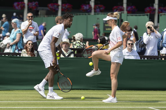 Elina Switolina i Gael Monfils