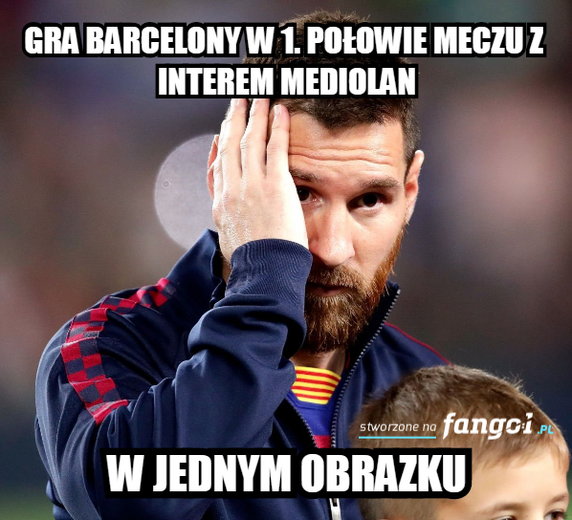 FC Barcelona - Inter Mediolan: memy po meczu