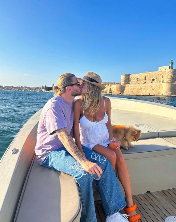 Diletta Leotta i Loris Karius