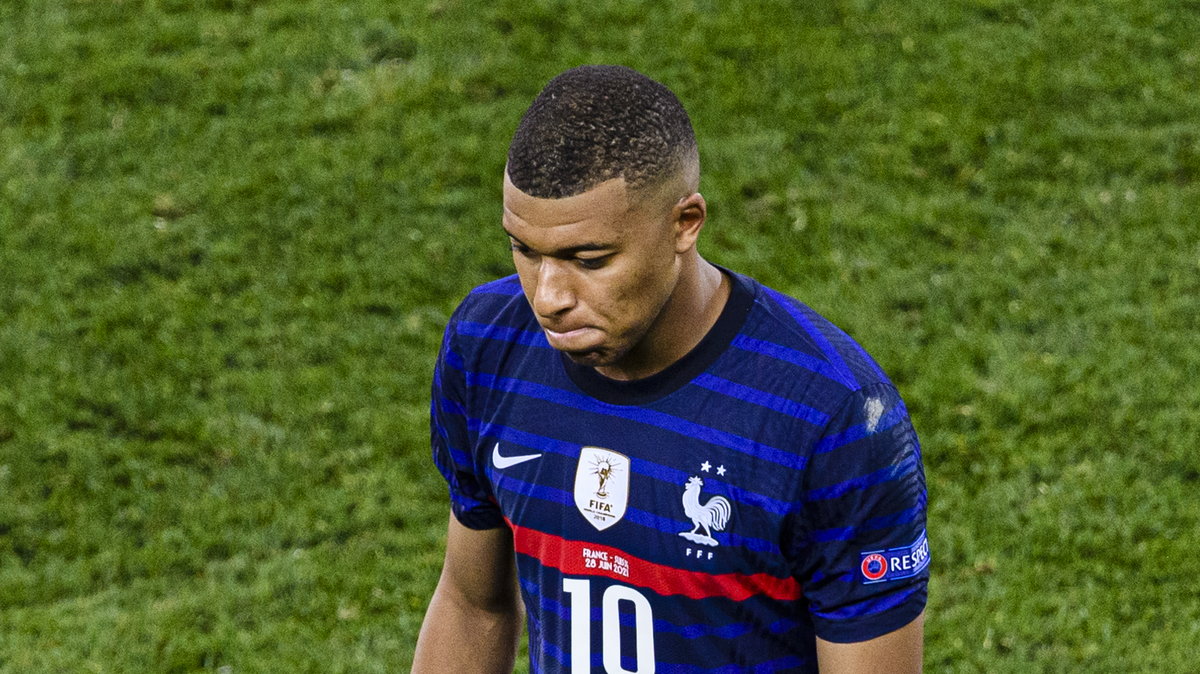 Kylian Mbappe w barwach reprezentacji Francji