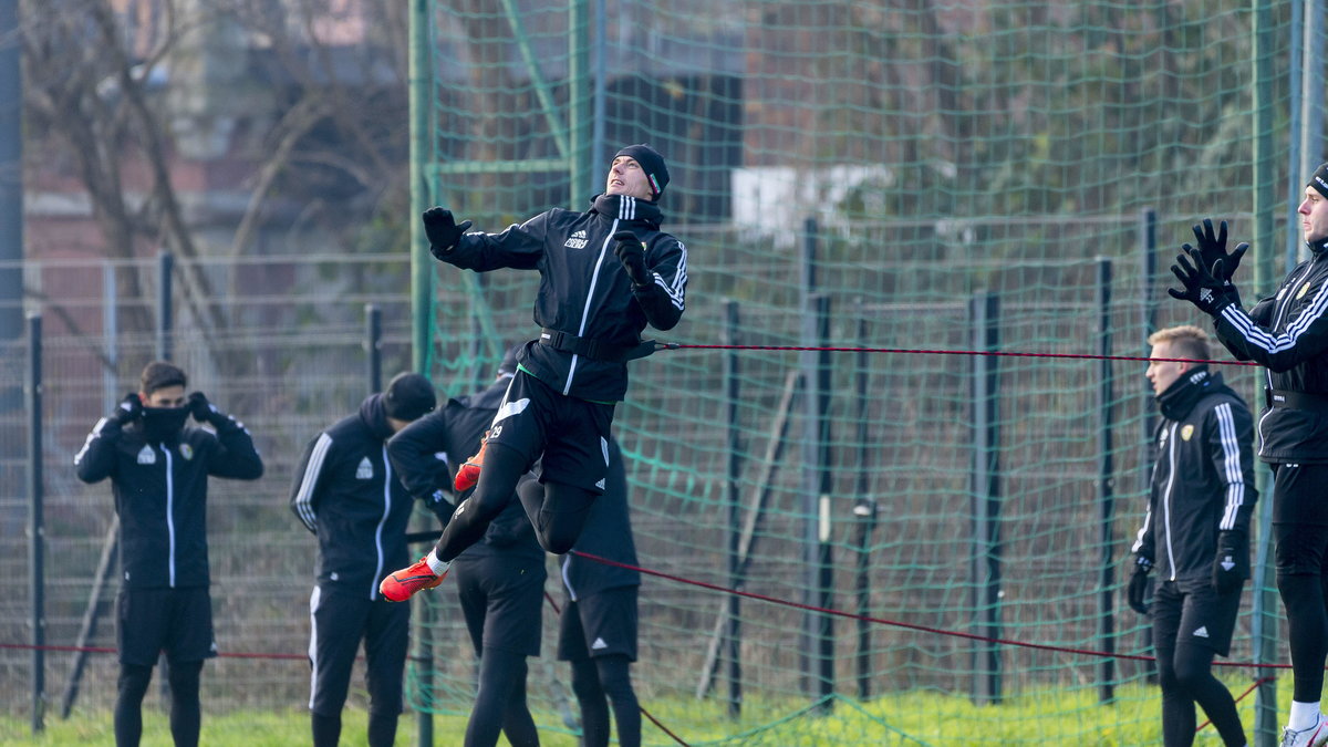 Śląsk Wrocław, trening 