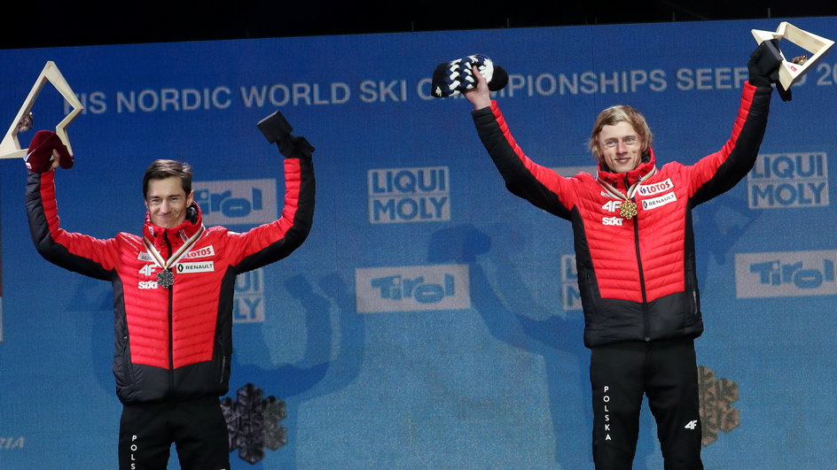 Dawid Kubacki i Kamil Stoch