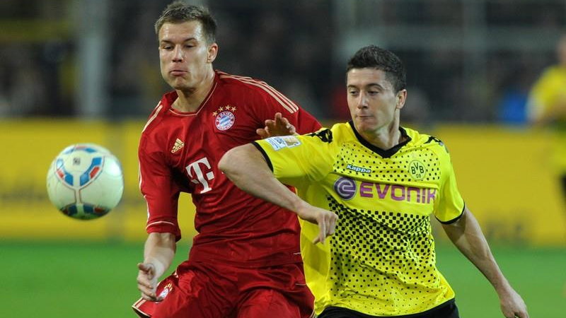 Holger Badstuber i Robert Lewandowski 