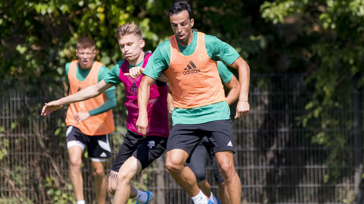 Filip Marković i Damian Gąska (Śląsk Wrocław)