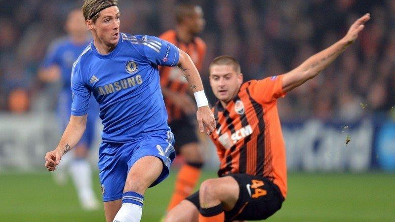 Szachtar - Chelsea Fernando Torres