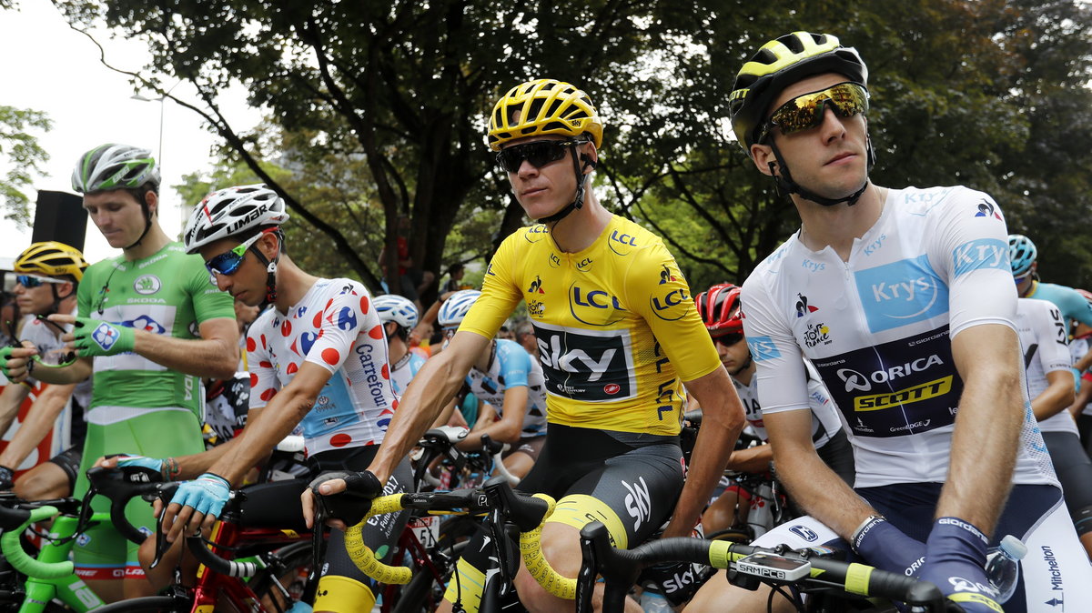 Chris Froome i Simon Yates