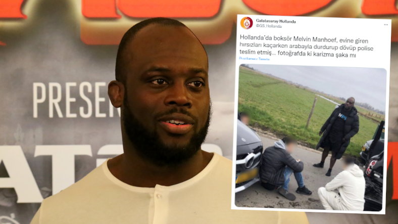 Melvin Manhoef samodzielnie obezwładnił trzech rabusiów