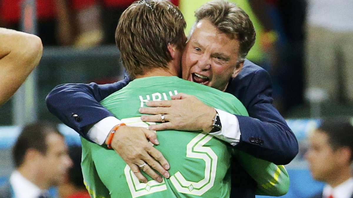 Tim Krul i Louis van Gaal