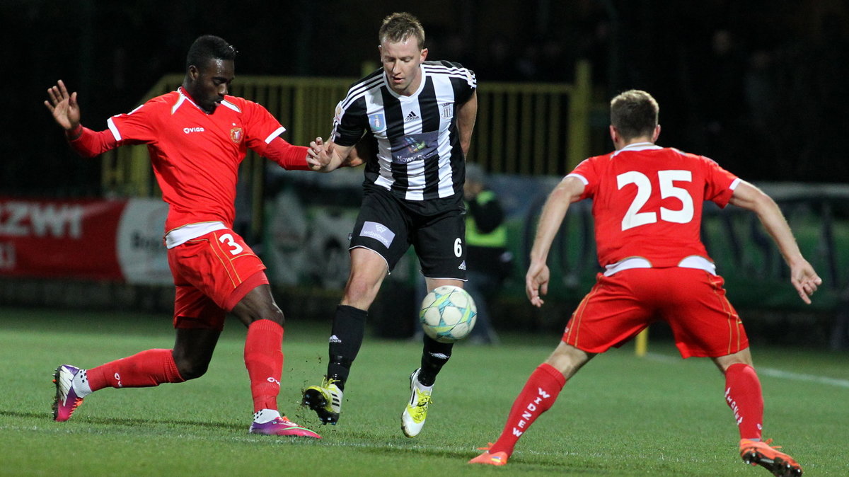 Sandecja Nowy Sącz - Widzew Łódź