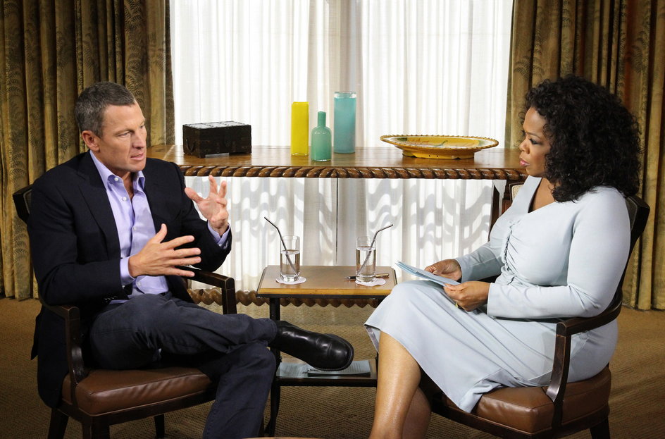 Lance Armstrong w rozmowie z Oprah Winfrey