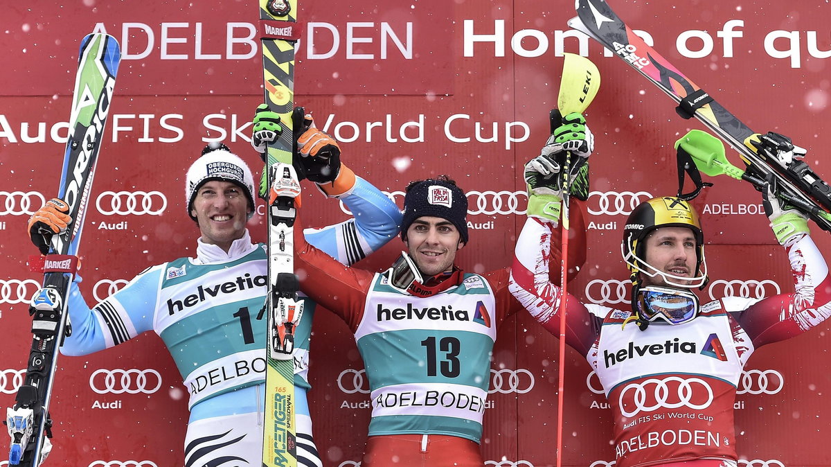 Fritz Dopfer, Stefano Gross i Marcel Hirscher