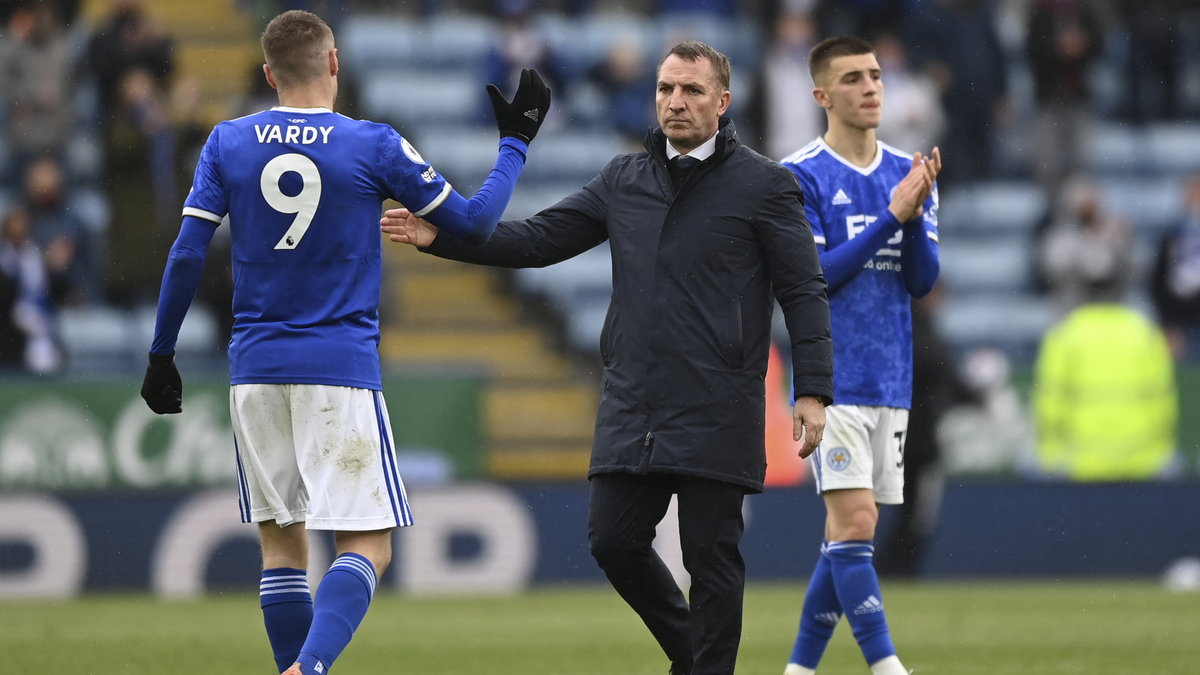 Brendan Rodgers i Jamie Vardy