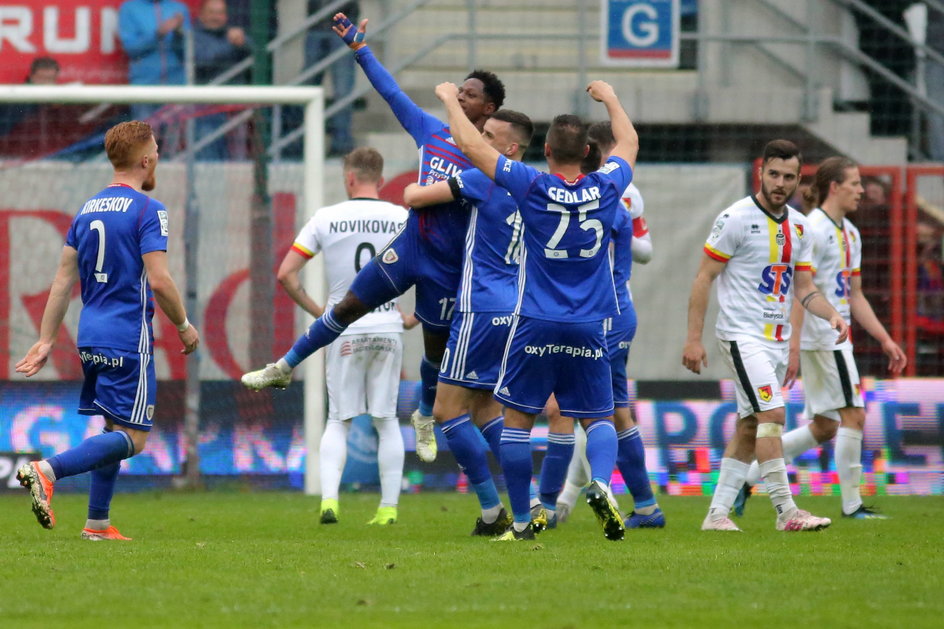 Najlepszy film: Piast Gliwice - Jagiellonia Białystok 2:1