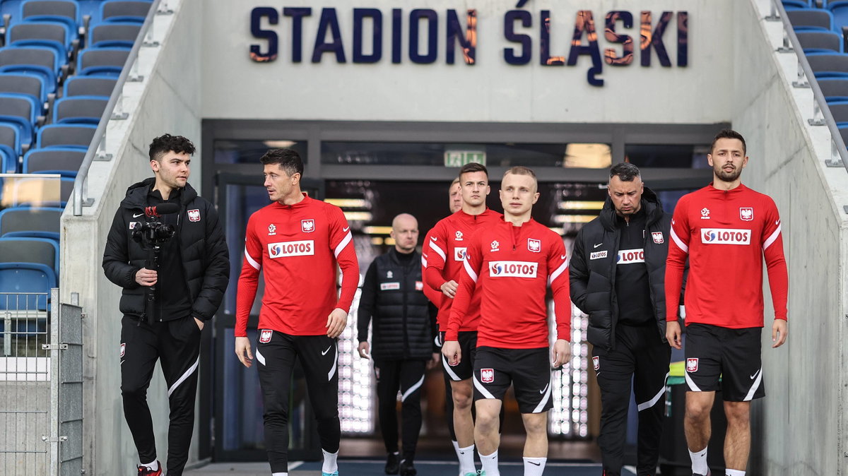 Reprezentacja Polski na Stadionie Śląskim w Chorzowie