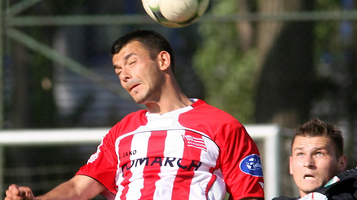 PIŁKA NOŻNA SPARING CRACOVIA PRZEBÓJ WOLBROM