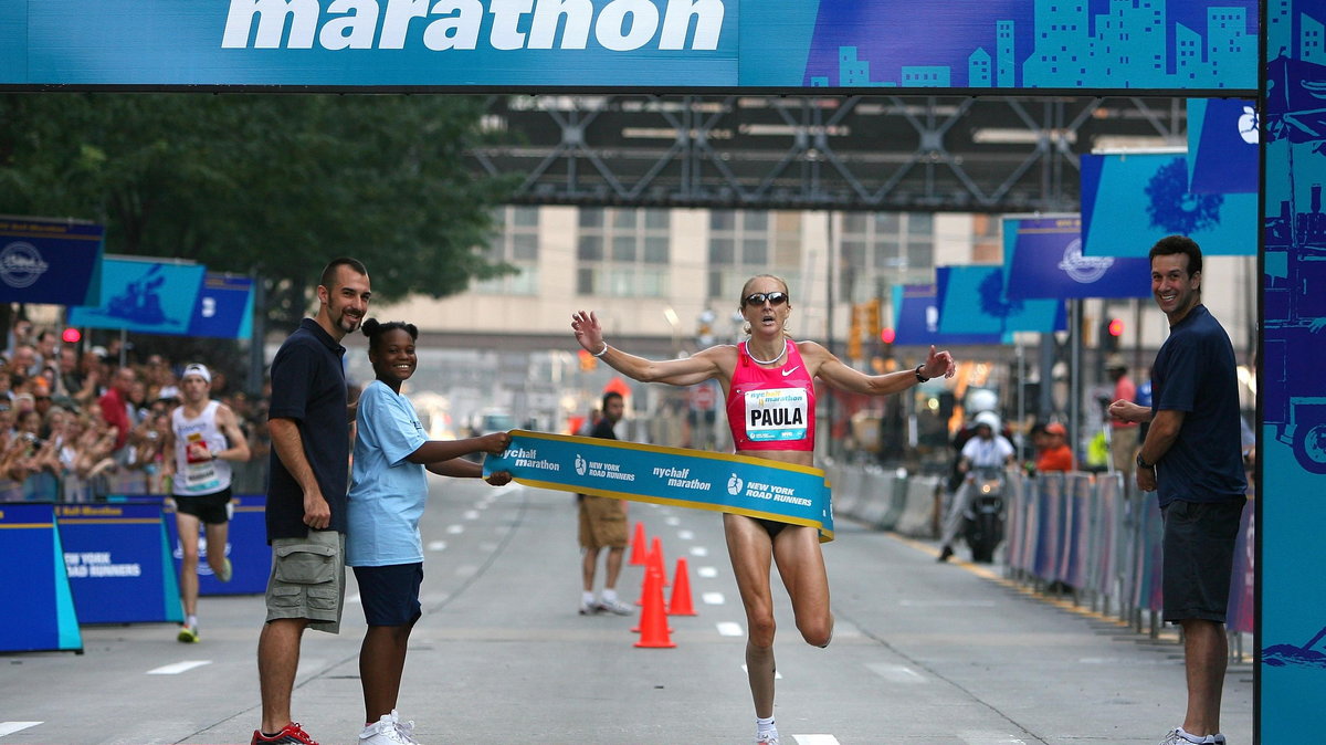 Paula Radcliffe wygrała m.in. półmaraton w Nowym Jorku w 2009 r.